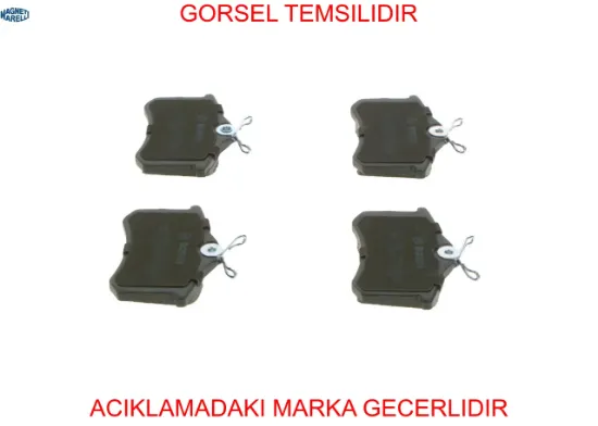 Balata avantıme clıo arka magnetı marellı 440600364r/ 440603511r/ 7701206343/ 7701207484/ 7701208213/ 7701208416/ 7701208421 resmi