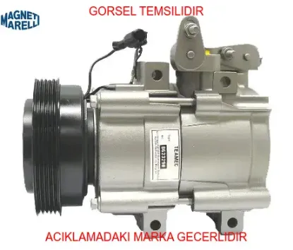 Komprsr santa fé ı 2.4 16v magnetı marellı 359002001000/ 97701 26010 resmi