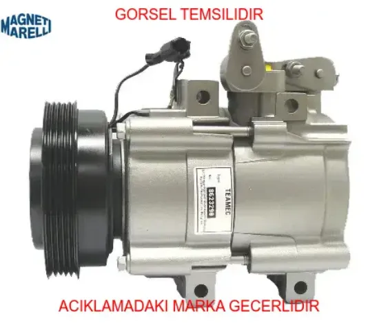 Komprsr santa fé ı 2.4 16v magnetı marellı 359002001000/ 97701 26010 resmi