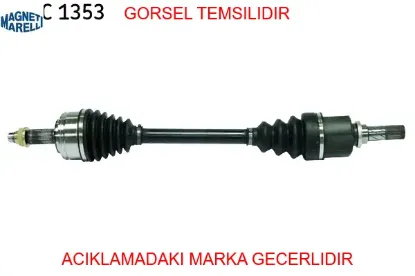 Aks sol 2.3 m9t mster ııı magnetı marellı 359002501170/ 391012360r resmi