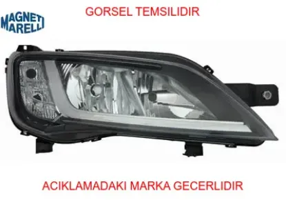 Far sağ ducato boxer jumper ııı magnetı marellı 1634736380/ 1612040580 resmi