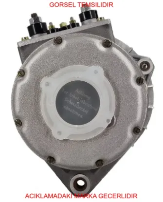 Şarj dinamosu 180a 28.5v  cıtaro 131547602 0131547602 resmi