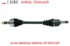 Aks komple sol abs siz master ııı 2.3 m9t 391012675r/ 8200842365/ 391017007r resmi