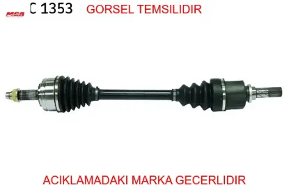 Aks komple sol abs siz master ııı 2.3 m9t 391012675r/ 8200842365/ 391017007r resmi