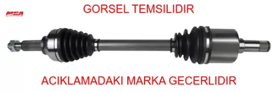 Aks Sol( 31x41x754 Mm ) Ford Transit Custom Kisa Şase 2.2 Tdci 155 Ps 12-> BK213B437BB resmi