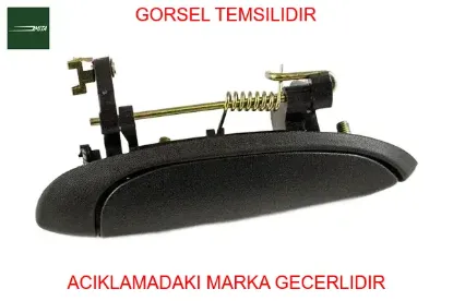 Clio/d.logan kapı iç açma kolu sol siyah mıta 7700434719 resmi