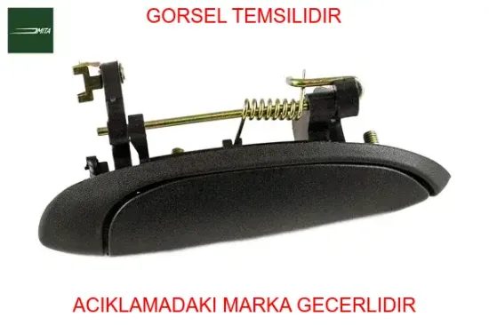 Clio/d.logan kapı iç açma kolu sol siyah mıta 7700434719 resmi