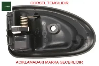 Clio kapı iç açma kolu sağ gri mıta 7700434717 resmi