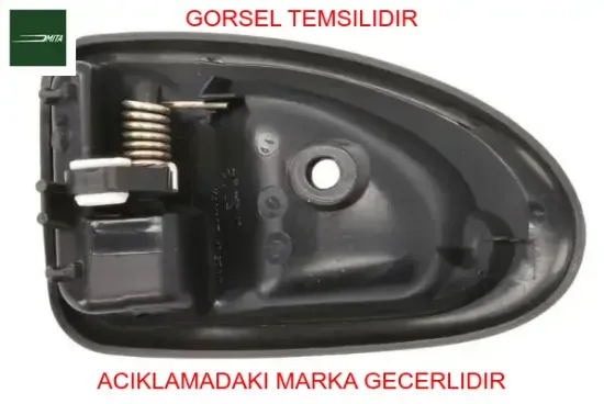 Clio kapı iç açma kolu sağ gri mıta 7700434717 resmi