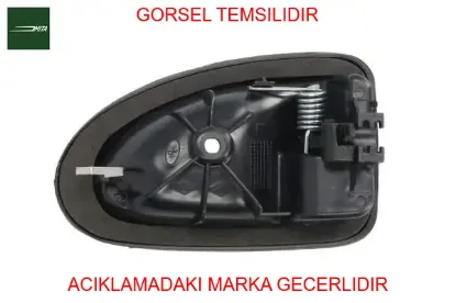 Megane kapı iç açma kolu sol siyah mıta 8200028994 resmi