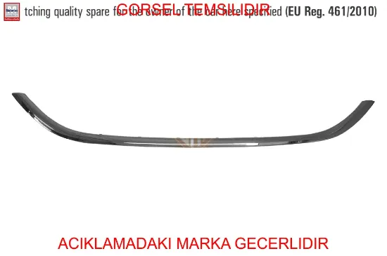 Ön panjur alt çıtası f.egea nıkelajlı motortec 735637924 resmi