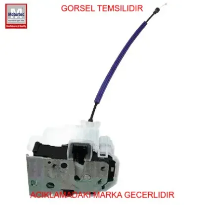Ön kapı kilidi sağ fıat egea 16> motortec 51983944 resmi