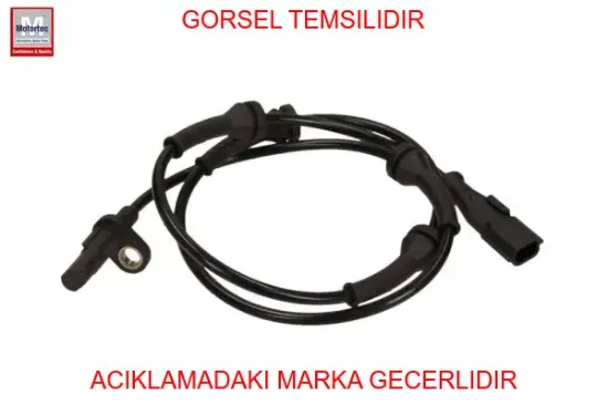 Abs sensörü arka sağ-sol traffic ıı 1.9 2.0 dci motortec 93865951/ 93859337/ 4406340/ 820067575 resmi