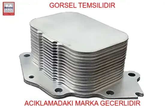 Yağ Soğutucu Tek Petek Kalin Tip C3-fiesta-focus Ii-206-207-208-307-308 resmi