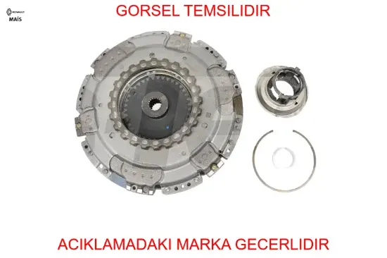 Debrıyaj setı kavrama duster ıı 18 1.3 tce h5h dc4 otomotik vites maıs 302053076r resmi