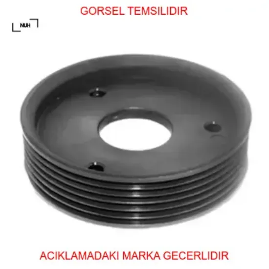 Hidrolik direksiyon pompa kasnağı clıo ıı 98 kangoo 97 1.9 d f8q nuh 7700875328 resmi