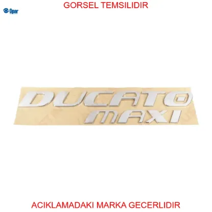 Yazı,arka(ducato maxı) ducato opar  1355609080 resmi