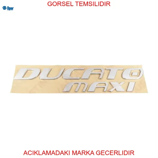 Yazı,arka(ducato maxı) ducato opar  1355609080 resmi