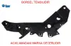 Ön tampon braket sağ ducato opar  1375162080 resmi