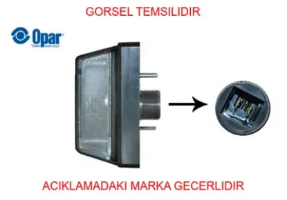 Plaka lambası opar 1399431080 resmi