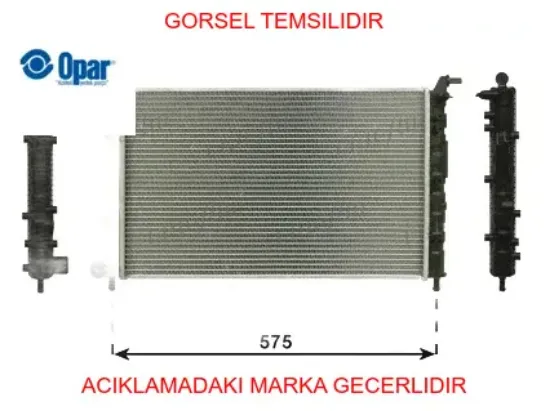 Radyator (1.4-025) /  1.6 pa opar 46417059 resmi