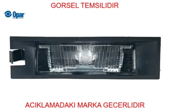 Plaka lambası pn opar 46532400 resmi