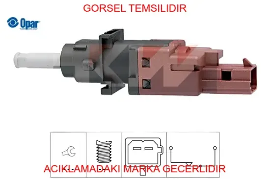 Sensör debriyaj pedal doblo opar 46840511 resmi