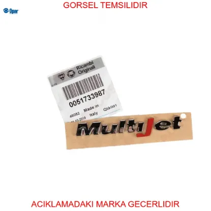 Yazı multıjet(1.9) pd/pn/db opar 51733987 resmi