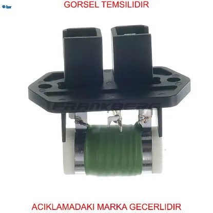 Rezistör elektrofan cp/pa opar 51736774 resmi