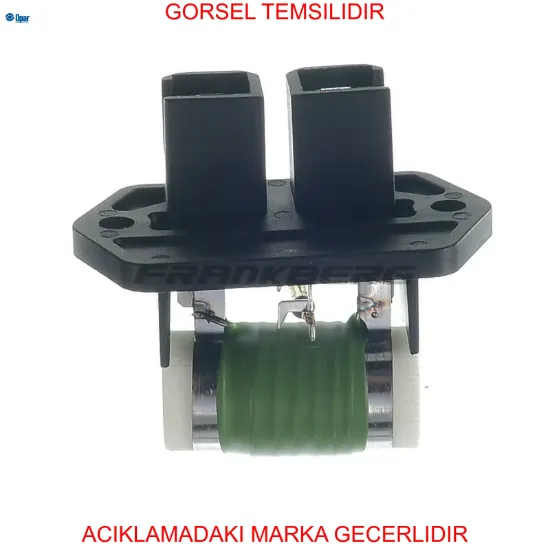Rezistör elektrofan cp/pa opar 51736774 resmi