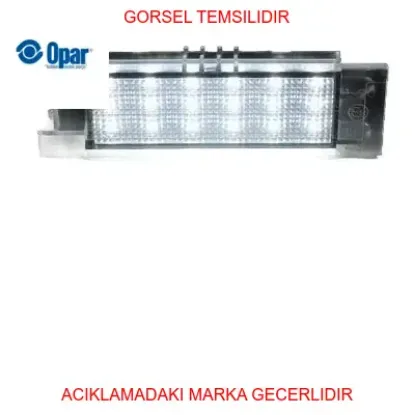 Plaka lambası sol grande punto opar 51762788 resmi