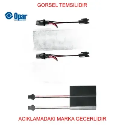 Plaka lambası sağ grande punto opar 51767932 resmi