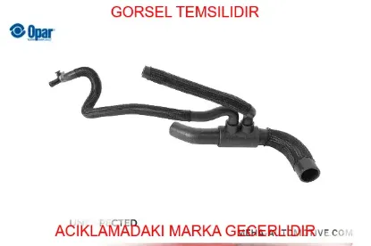 Hortum radyatör alt opar 51774738 resmi