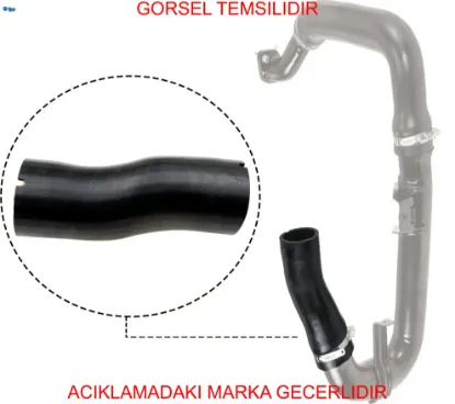 Hortum turbo soğutucusu linea opar 51780450 resmi