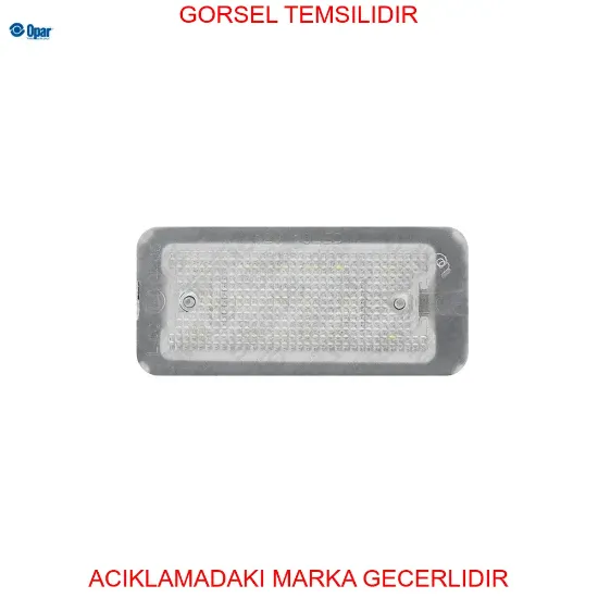 Plaka lambası 500 opar 51800482 resmi