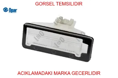 Plaka lambası opar 51810675 resmi