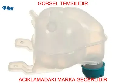 Genleşme kavanozu (kapaklı) grande punto 05=> doblo premıo 1.6 mjtd 13=> (radyatör ek su deposu) opar 51824339 resmi