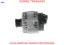 Alternatör 500l opar 51884351 resmi