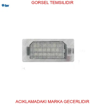 Plaka lambası opar 51962525 resmi