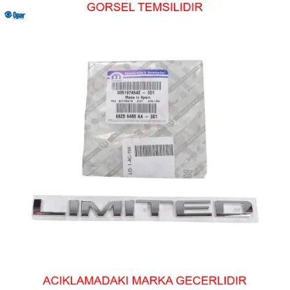 Bagaj lımıted yazısı opar 51974542 resmi