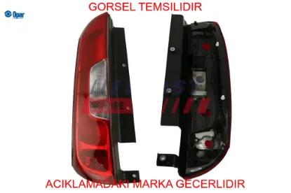 Stop lambası sol doblo 15-> dikey açılan kapı opar 52044718 resmi