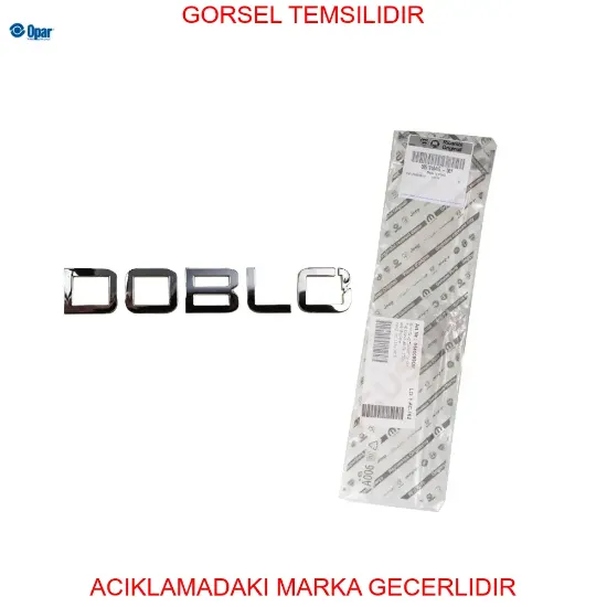 Model yazısı (doblo) doblo ym opar 52052874 resmi
