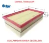 Filtre elemanı opar 52079874 resmi