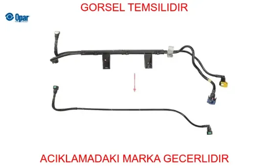 Yakıt borusu motor boslugu opar 52086575 resmi