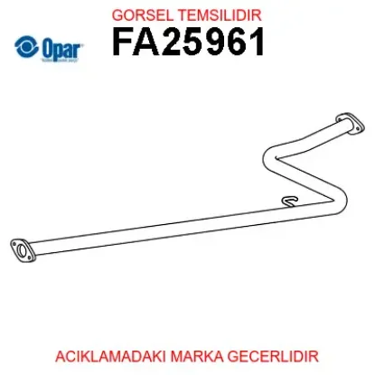 Egzoz borusu opar 52087727 resmi