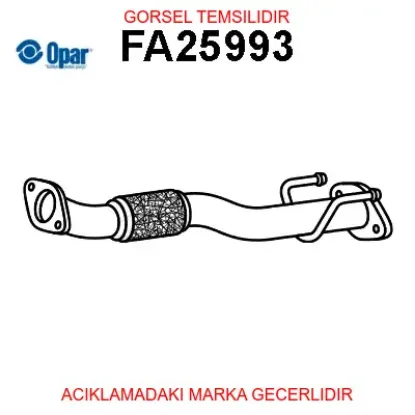 Egzoz borusu opar 52087751 resmi