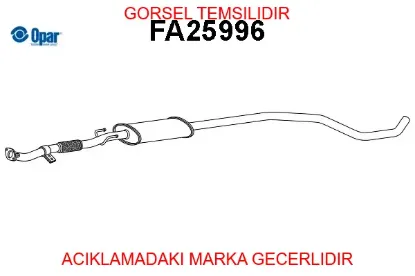 Egzoz borusu opar 52088327 resmi
