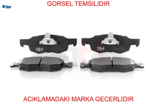Ön fren balatası tk doblo opar 55170904e resmi