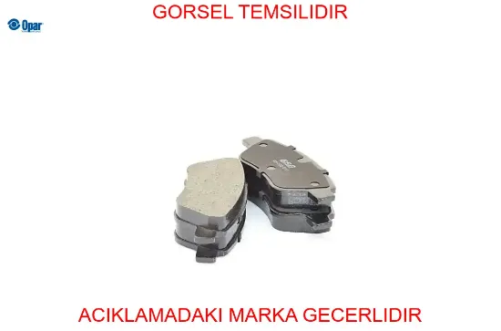 Ön fren balatası kablosuz albea-palio 1.3jtd opar  55175317 resmi