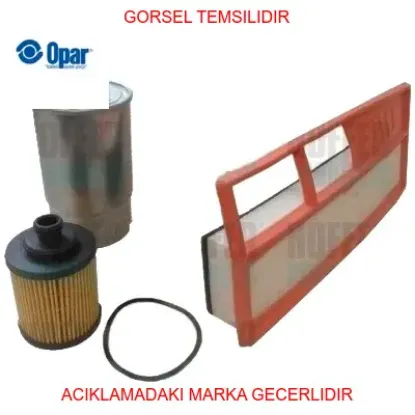 Filtre kiti (hava+yakıt+yağ+polen) fıorıno 1.3 mjt euro4 /75bg opar 51775324/ 77363804/ 55197218/  resmi
